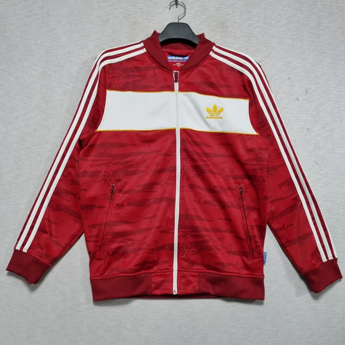 Adidas Skateboarding Brushed Pattern Jacket Unisex 105-Slim110ㅡ1212