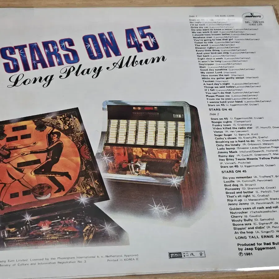 Stars On 45 Long Play Album (LP)