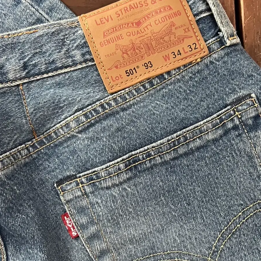 Levis 리바이스 501 데님 팬츠