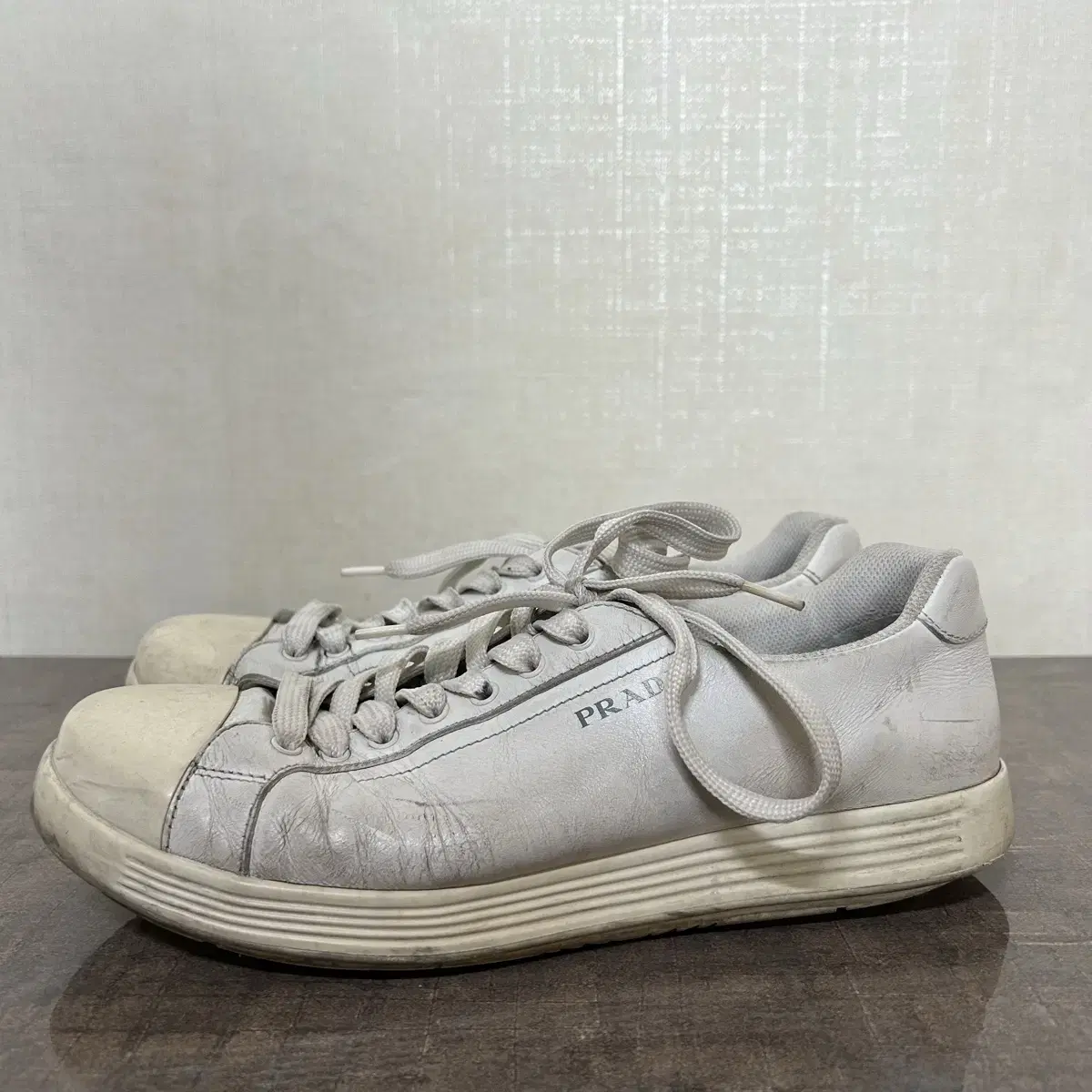 Prada Leather Sneakers