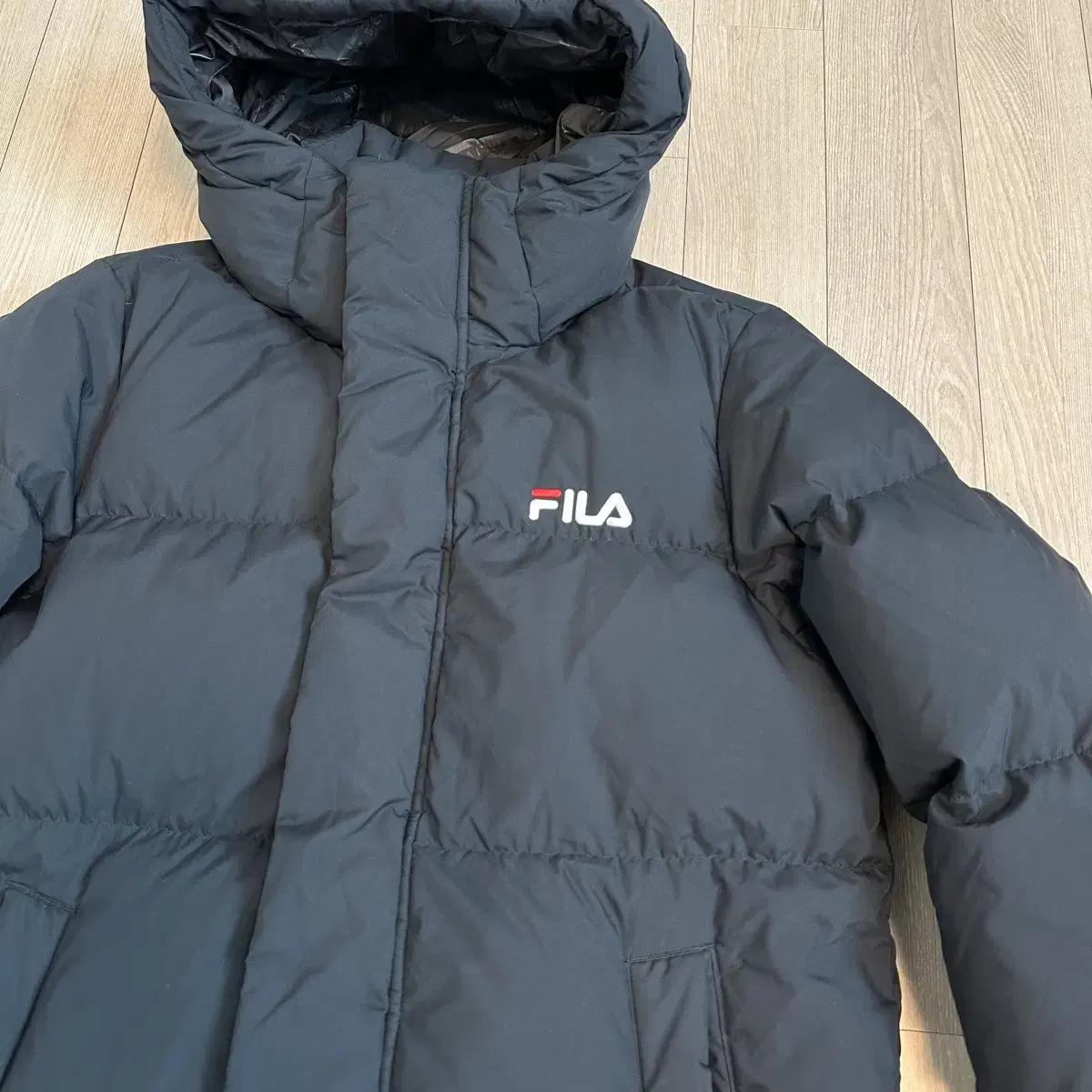 FILA 휠라 거위털 롱패딩(가격내림)