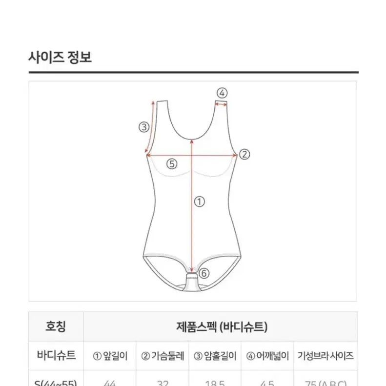 보정바디슈트