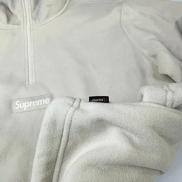 SUPREME 22FW 슈프림 폴라텍 페이스마스크 하프 집 후드 풀오버