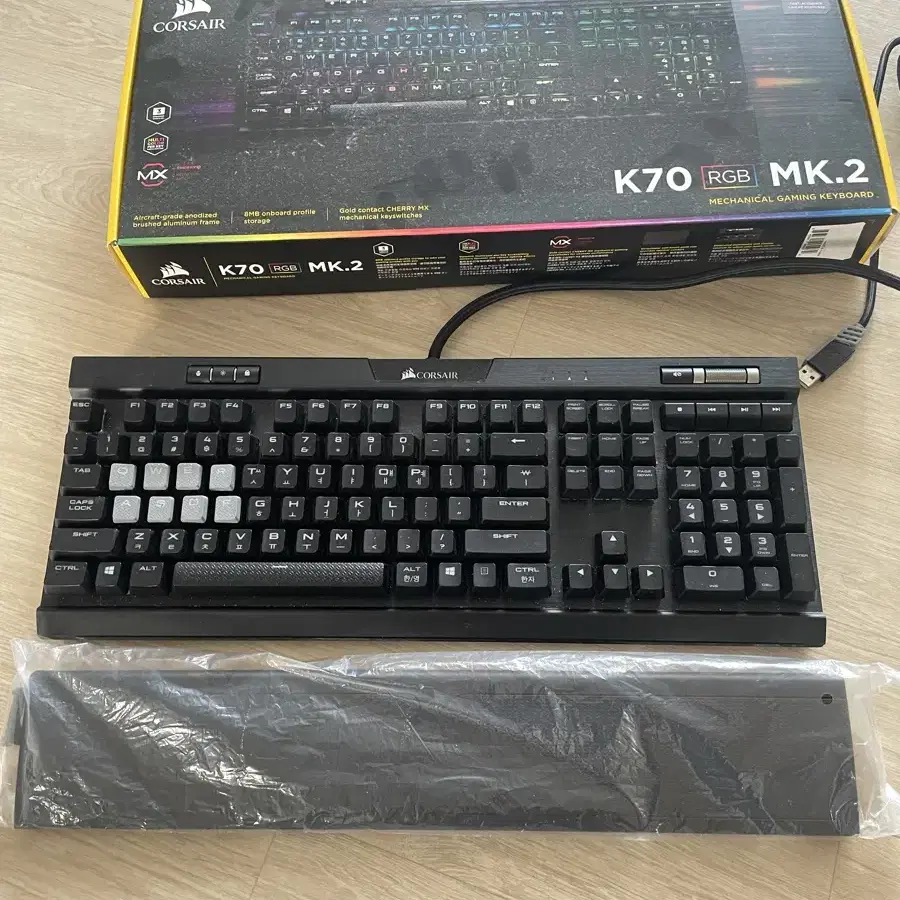 커세어 k70 mk.2 저소음 적축 키보드