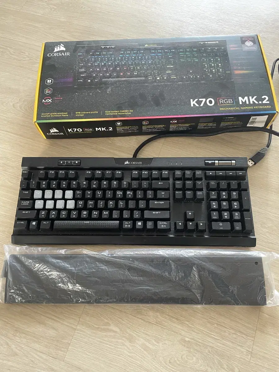 커세어 k70 mk.2 저소음 적축 키보드