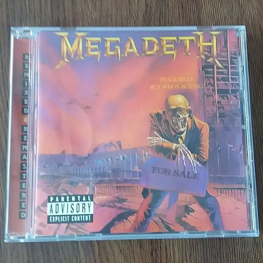 Megadeth cd 메가데스 수입 시디