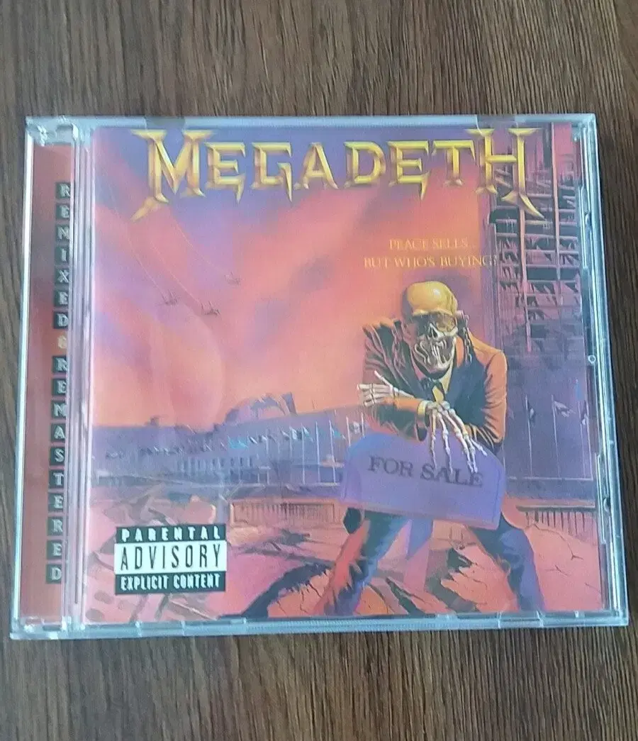 Megadeth cd 메가데스 수입 시디