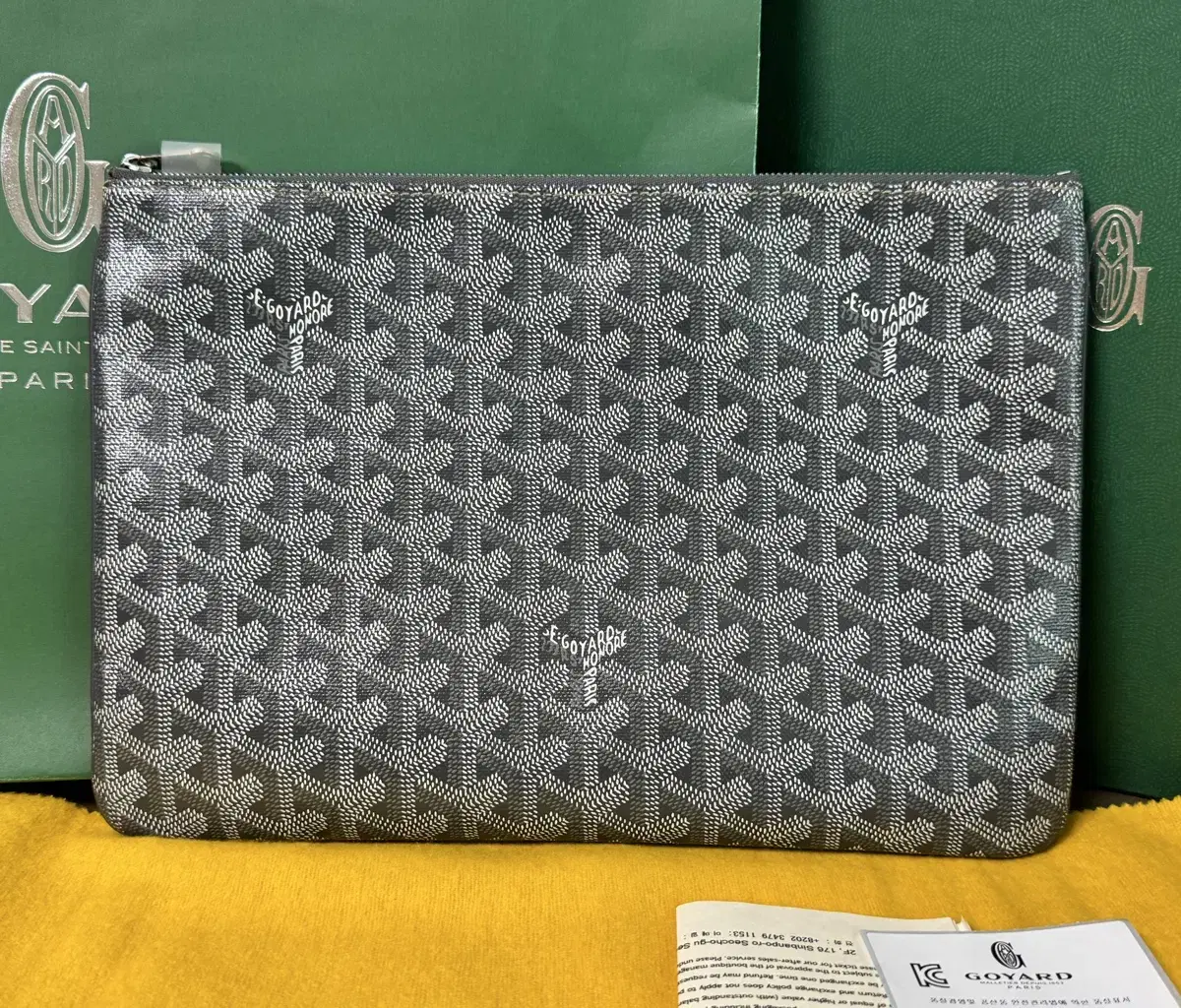 Goyard Cenaclutch MM Gray