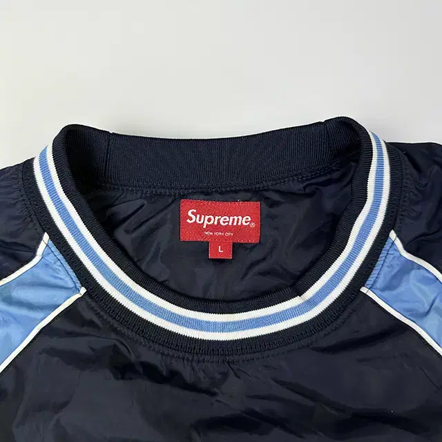 SUPREME 19FW Piping 슈프림 파이핑 풀오버 맨투맨