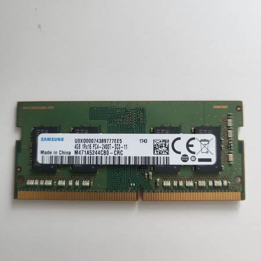 노트북램 삼성 4GB DDR4