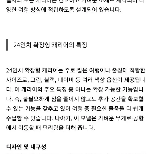 델시 24인치 캐리어