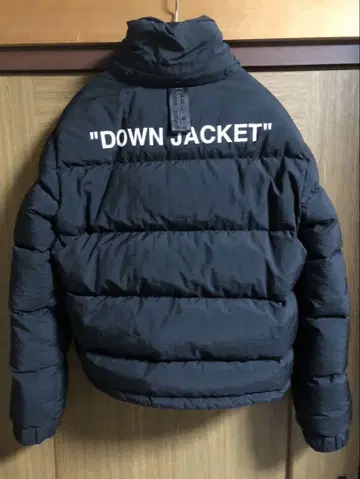 오프화이트 다운 자켓