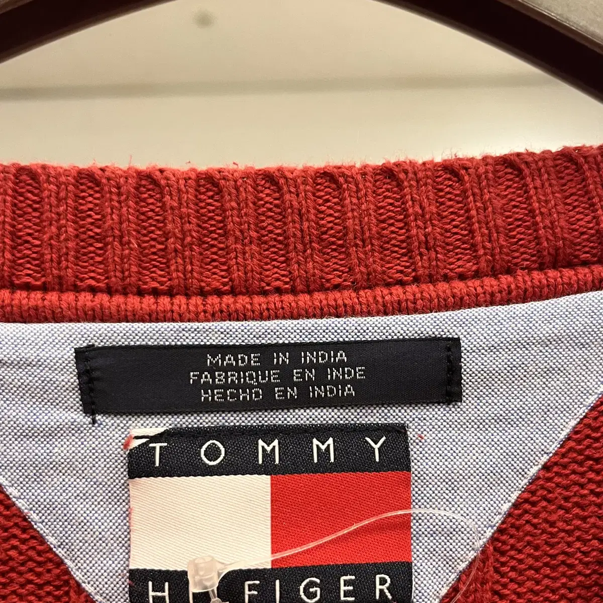 90s Tommy Hilfiger 타미힐피거 케이블 니트