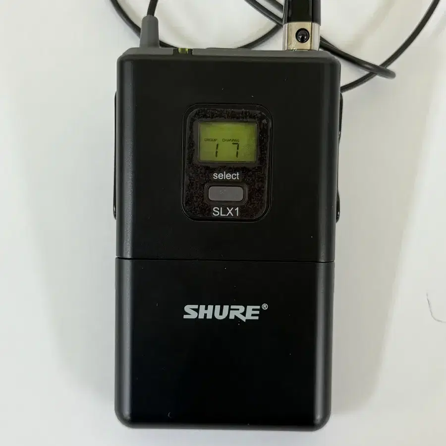 SHURE_ SLX1-X7_SLX1X7_슈어_광대역주파수_벨트팩