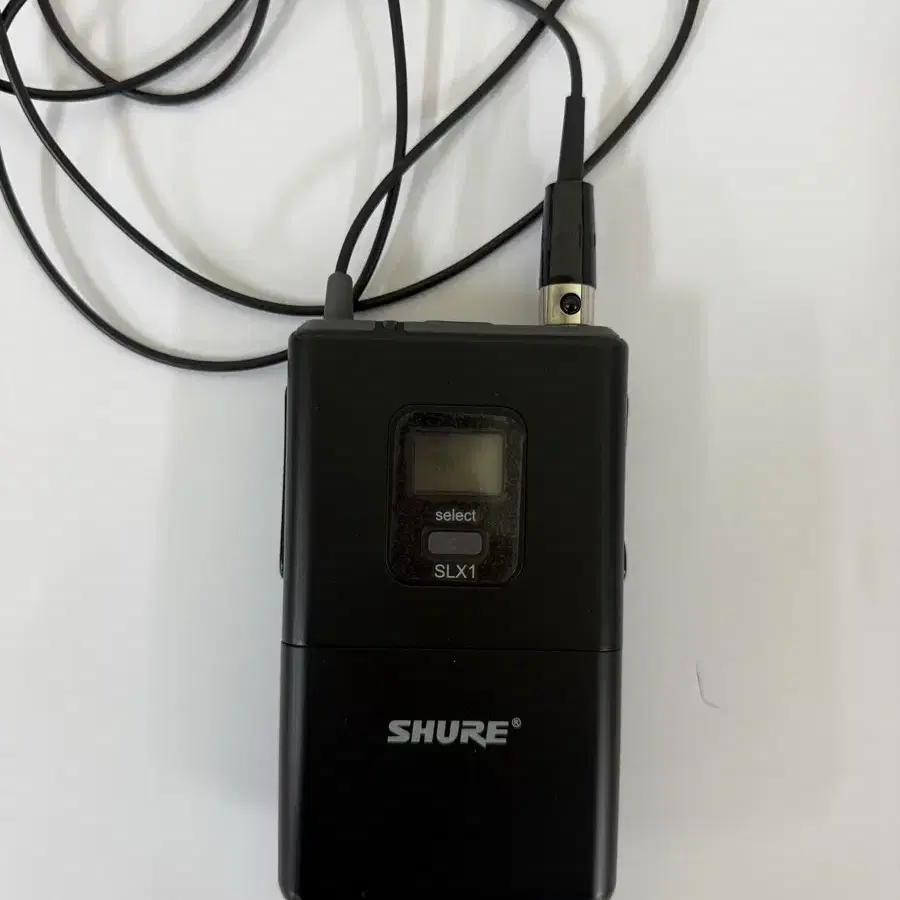 SHURE_ SLX1-X7_SLX1X7_슈어_광대역주파수_벨트팩