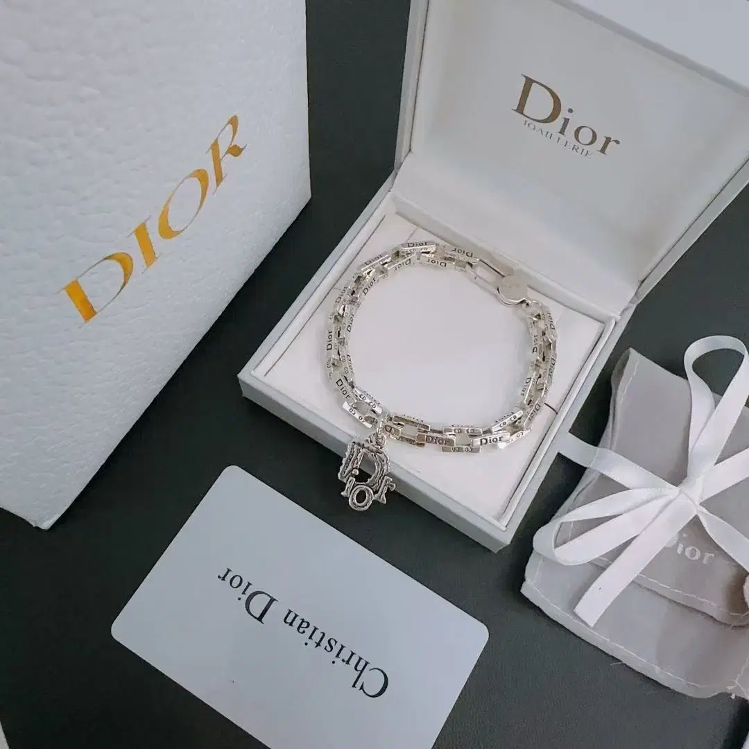 해외 구매 DIOR 디오르 쿠바 팔찌 18cm