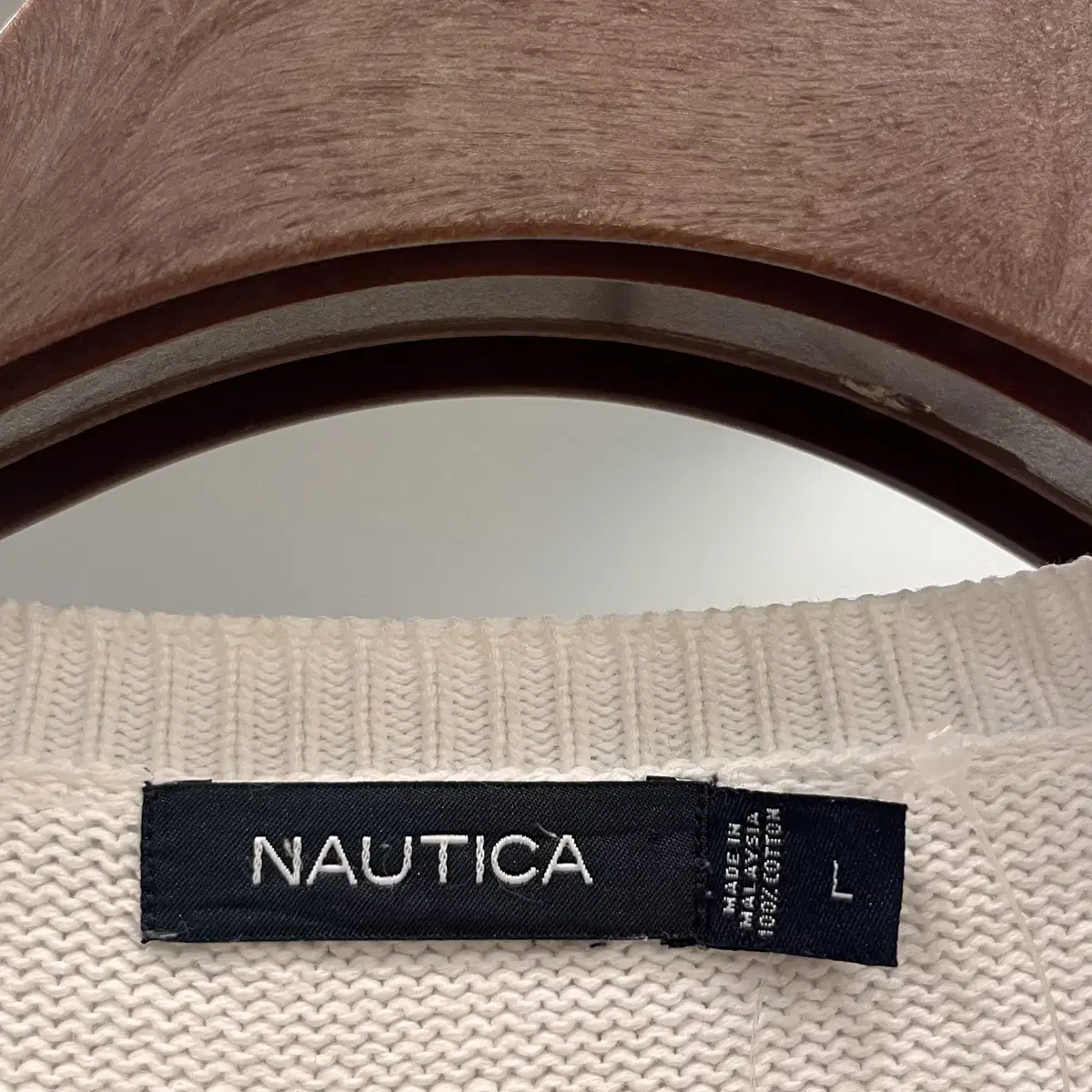 Nautica 노티카 스트라이프 코튼 니트