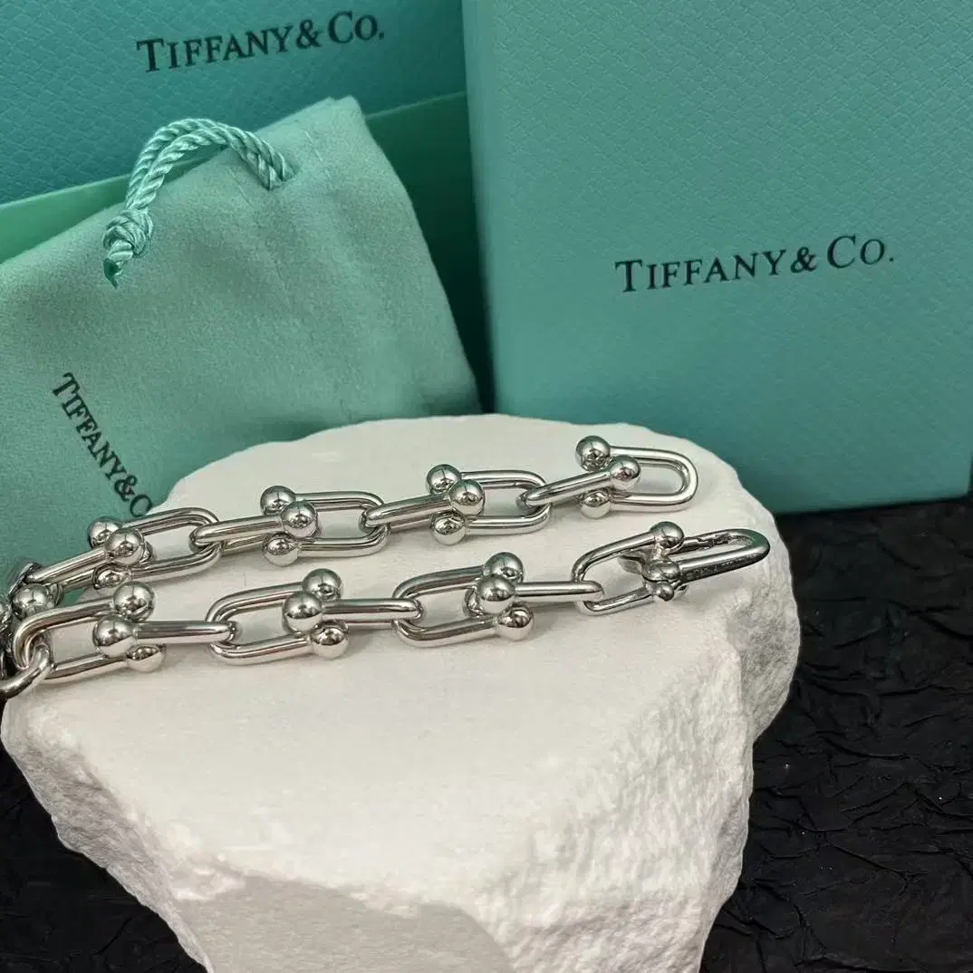 해외 구매Tiffany & Co. 티파니 쿠바 팔찌 18cm