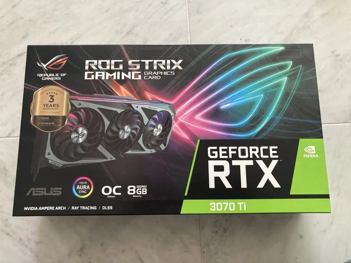 Asus rog strix 3070ti 팝니다.