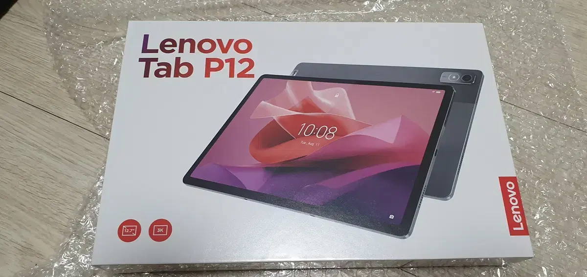 국내정발 Lenovo Tab P12 WiFi 128G 오트 풀박스