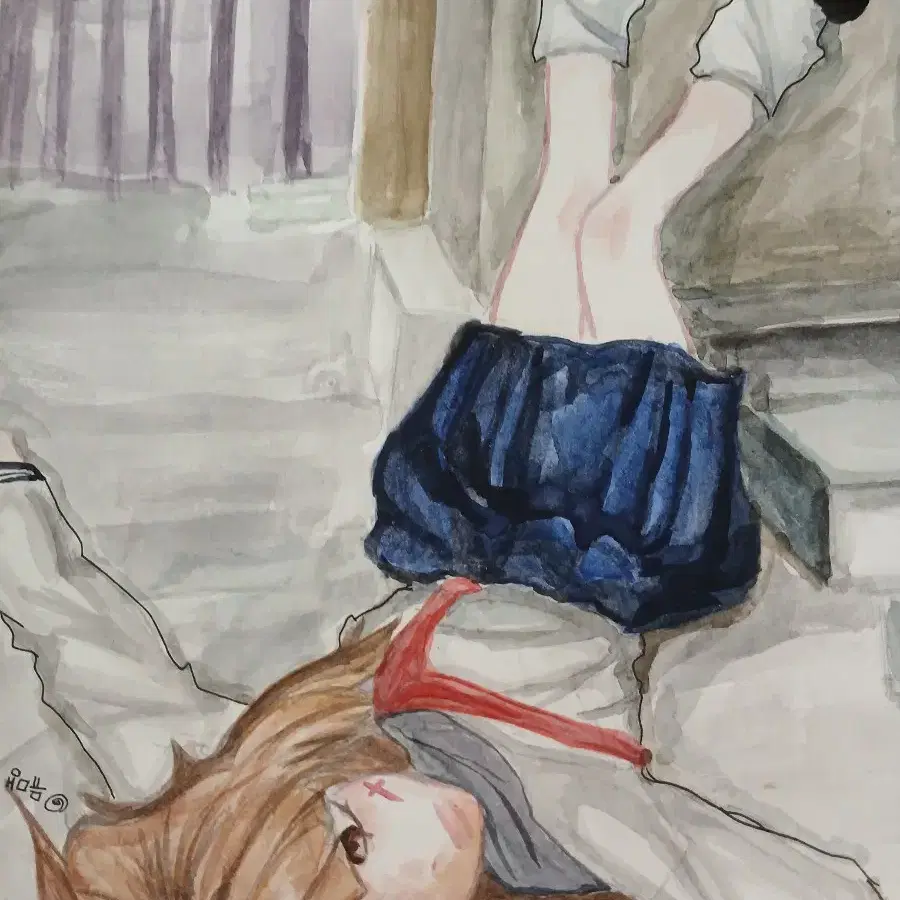 급전) 손그림 커미션