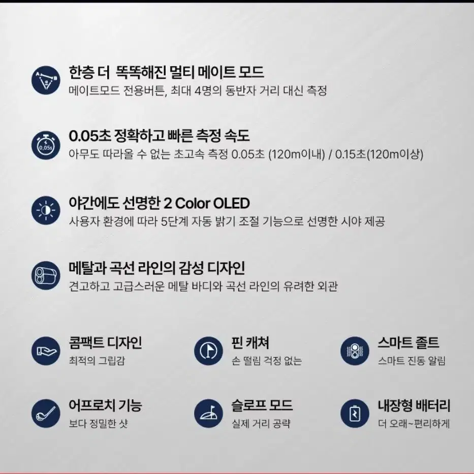 미사용품 R2G MATE PRO 메이트 프로 골프거리측정기