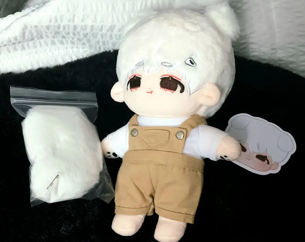 [급전] 무속성 20cm 호빵 인형 떨깅 떨옷