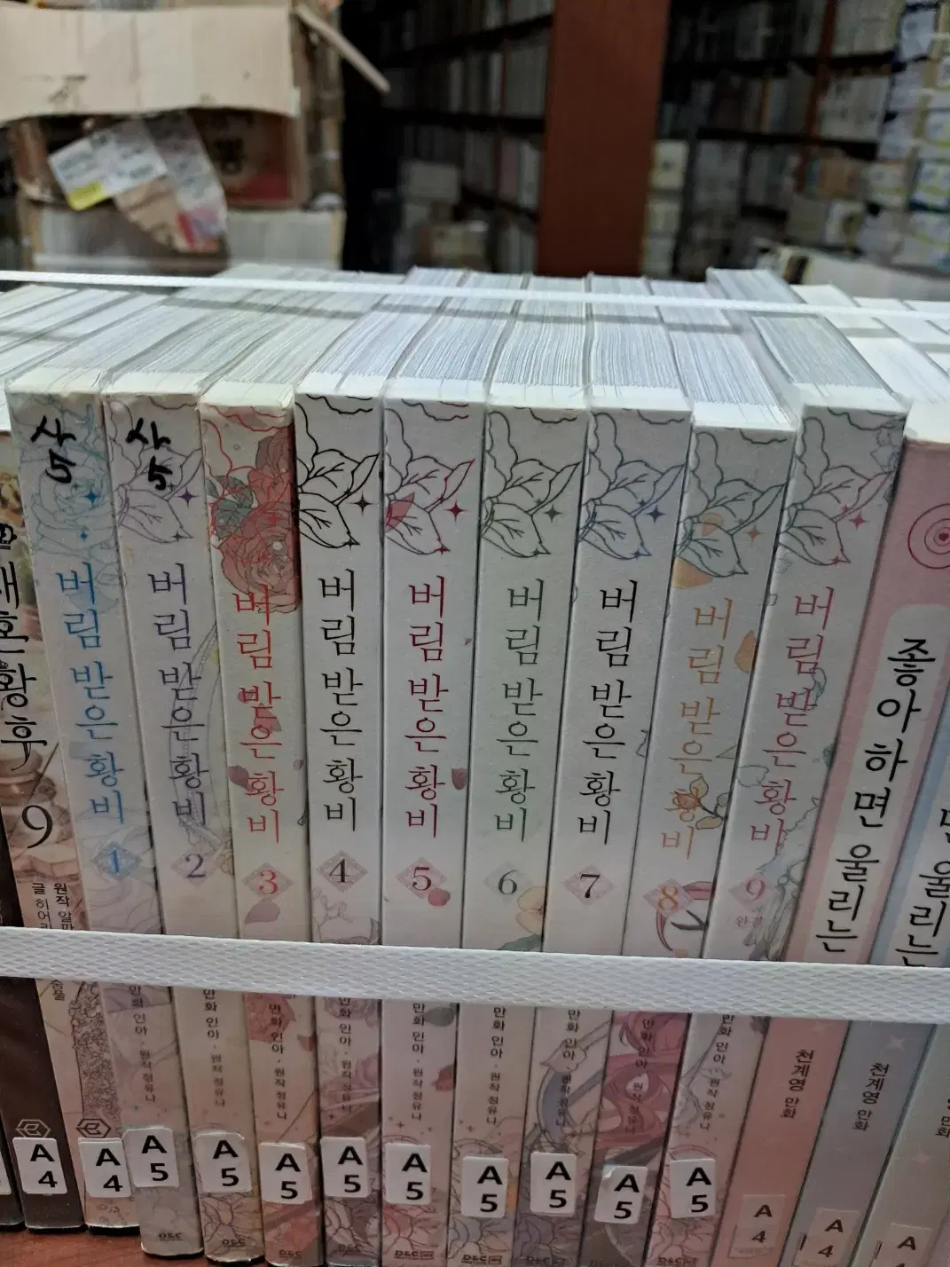 버림 받은 황비 1-9 완 /상태(상태양호)