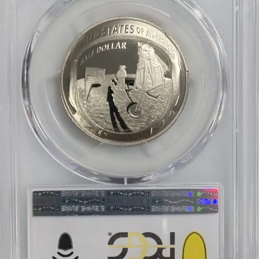 50주년 달착륙 S APOLLO 11 HALF DOLLAR PR7O등급