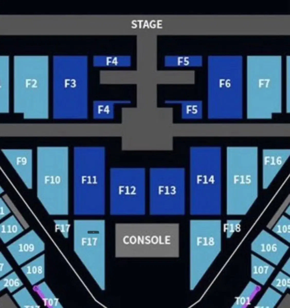 티포)엔시티127 콘서트 칠콘 양도 , F17 8열 양도 칠콘첫콘막콘