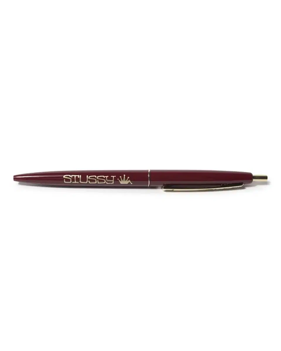 STUSSY BENT CROWN BIC CLIC PEN 스투시 펜