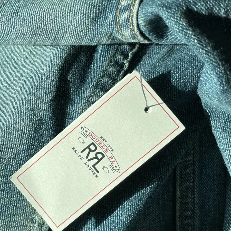 (새상품) rrl lot271 xl 더블알엘 리랜드 트러커 데님자켓