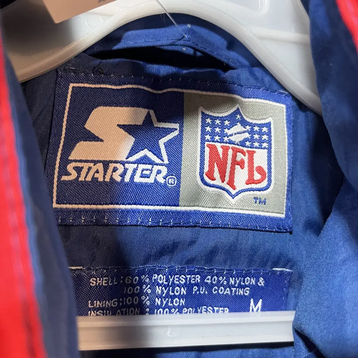 [M] STARTER 스타터 NFL 올드스쿨 반집업 점퍼