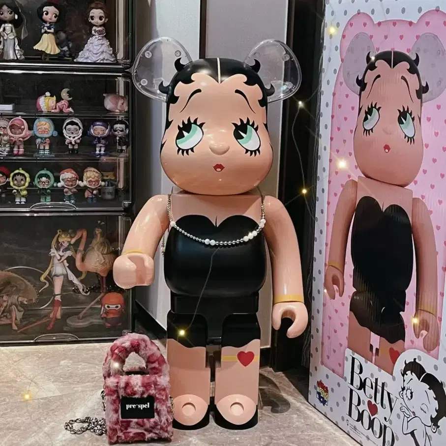 베어브릭 베티붑 블랙 1000% BEARBRICK Betty Boop B