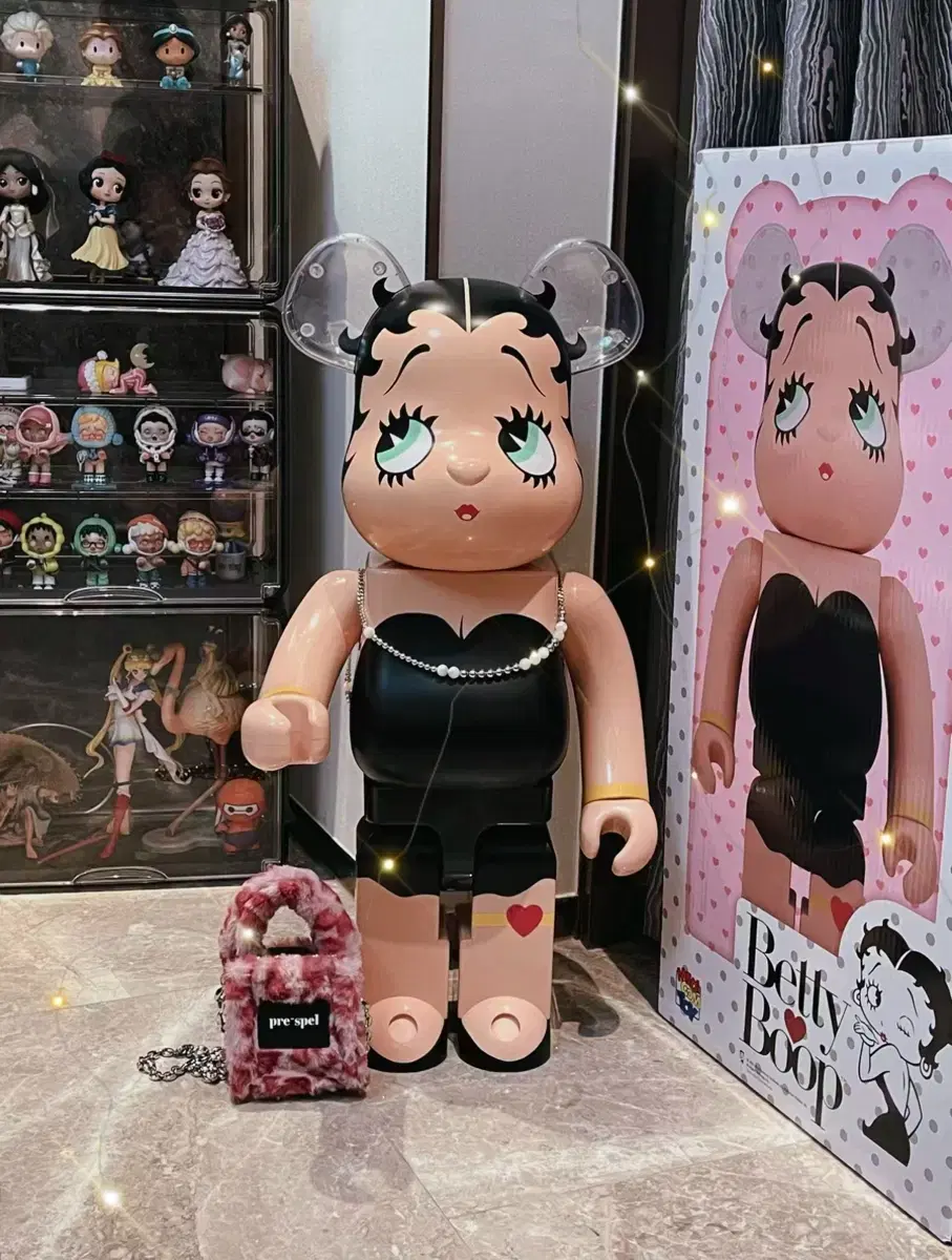 베어브릭 베티붑 블랙 1000% BEARBRICK Betty Boop B