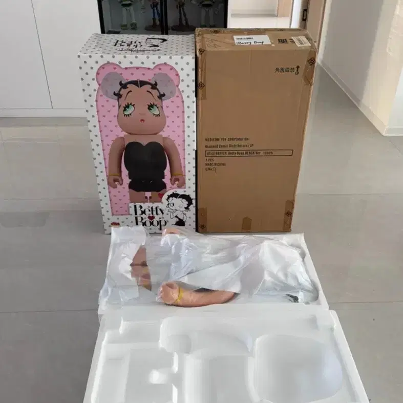 베어브릭 베티붑 블랙 1000% BEARBRICK Betty Boop B