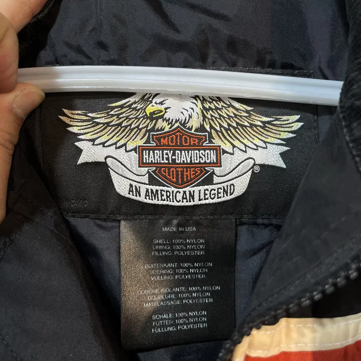 [S] HARLEY DAVIDSON 할리데이비슨 레이싱 자켓