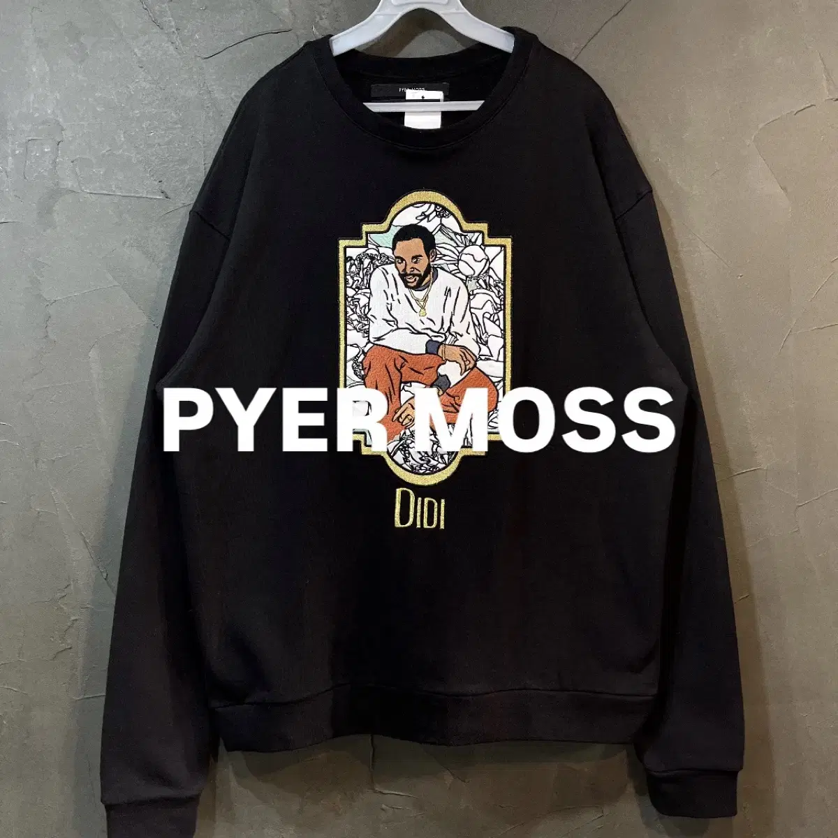 [XL] PYER MOSS 파이어 모스 디디엠브로이드 스웻 셔츠