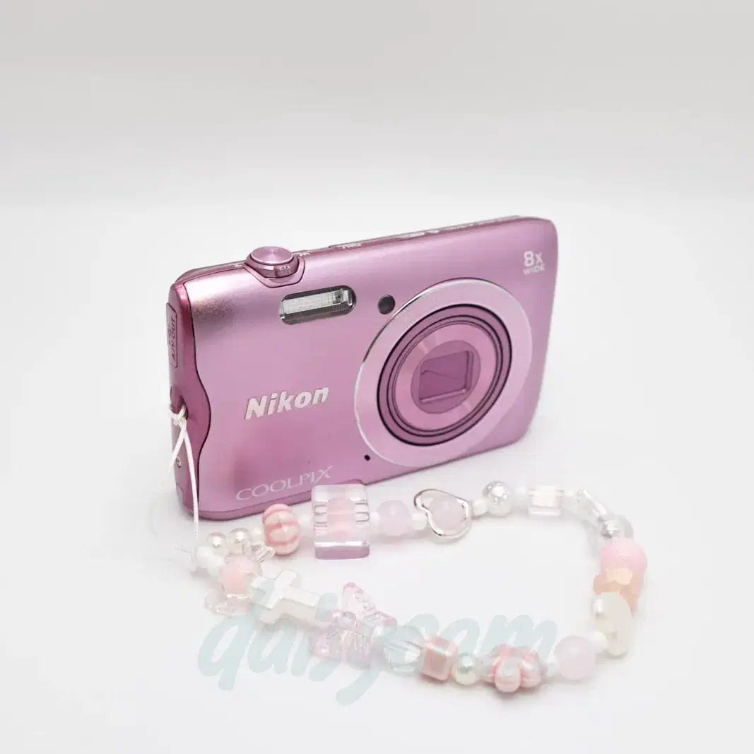 니콘 Nikon 쿨픽스 A300 핑크 빈티지 디카 레트로 카메라