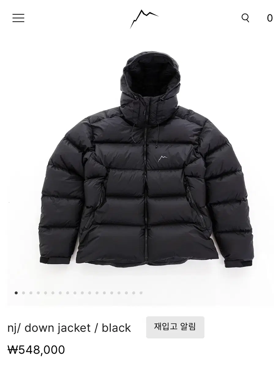 cayl 케일 nj/ down jacket 패딩 M