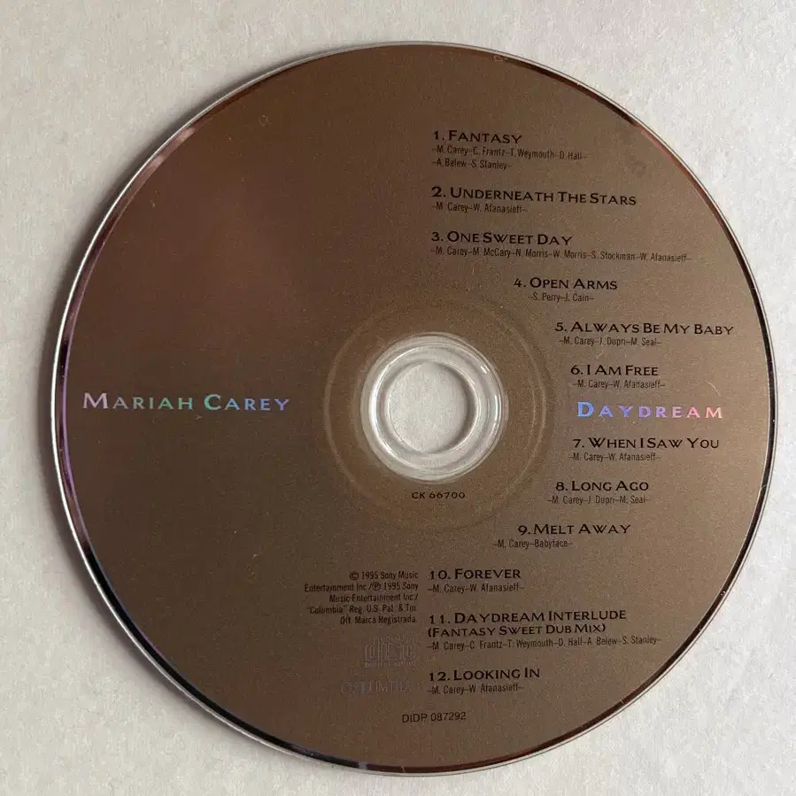 Mariah Carey  Day Dream CD 머라이어 캐리 미국 구매