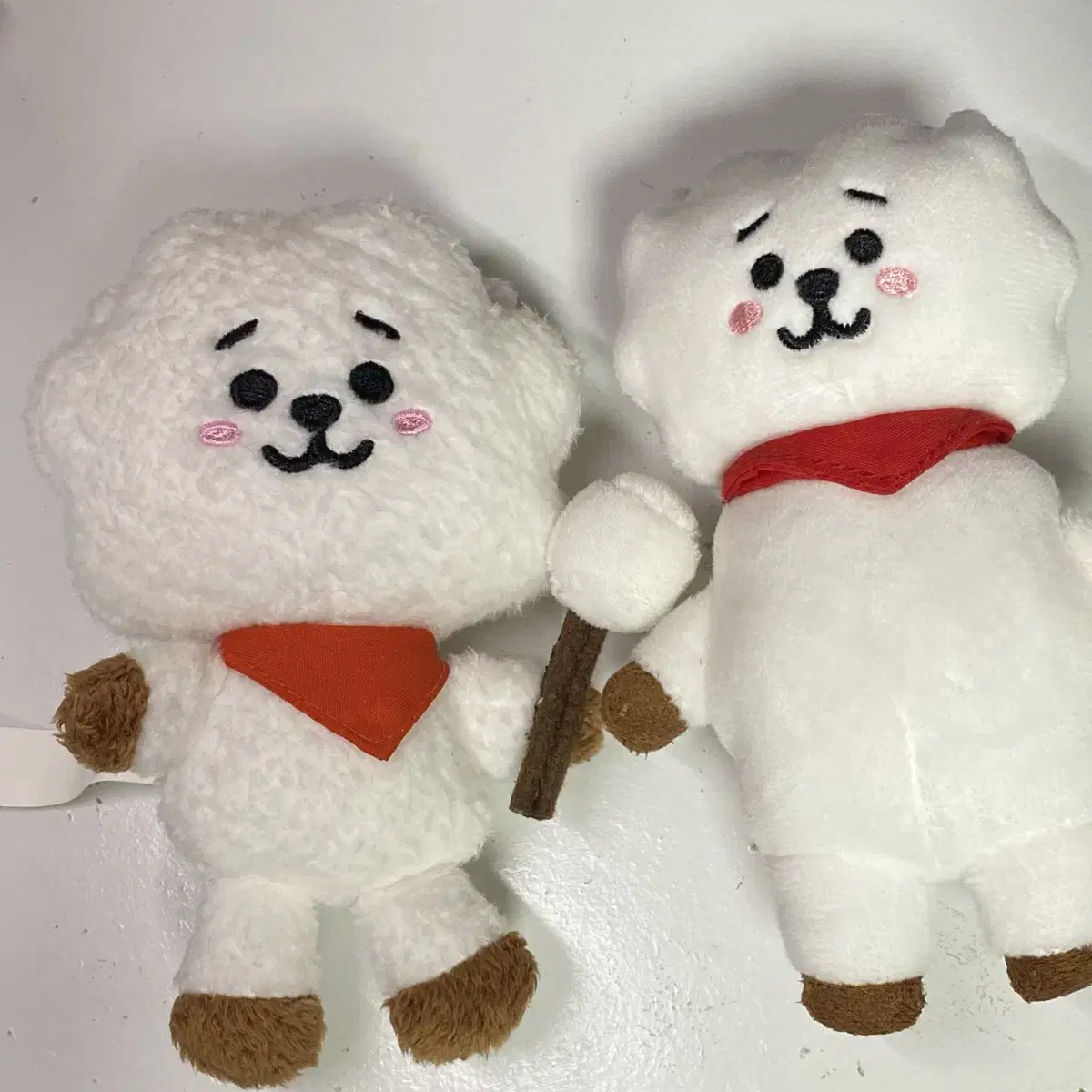 라인프렌즈 bt21 rj알제이 기본 백참 인형 키링