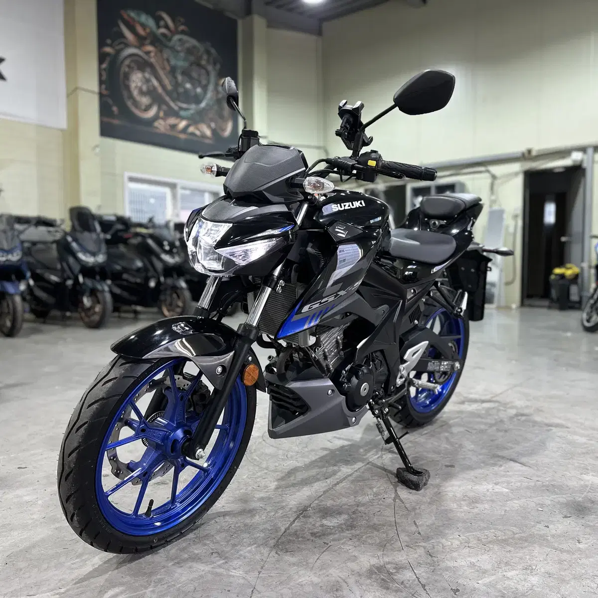 스즈키 GSX-S125 ABS 2021년 2천KM 무사고 실키로수 신차급