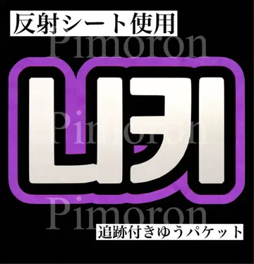 ENHYPEN 니키 부채 문자 한글 트레이딩 카드 네임 보드 반사