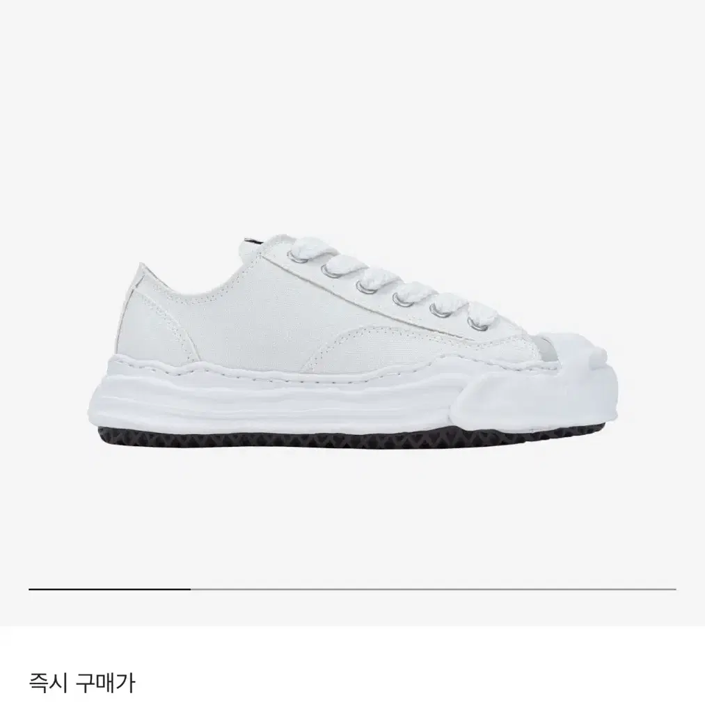 세탁완료 270메종 야스히로  Hank OG Sole Canvas Low