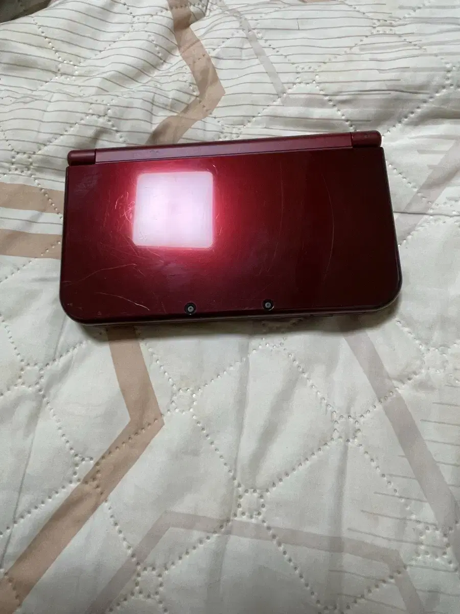 뉴 닌텐도 3ds xl 레드  친구모아 ,포켓몬뱅크 내장