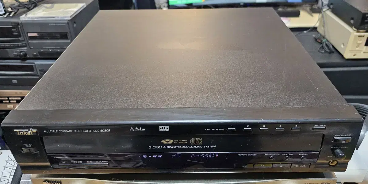 인켈 5CD PLAYER CDC-5080R