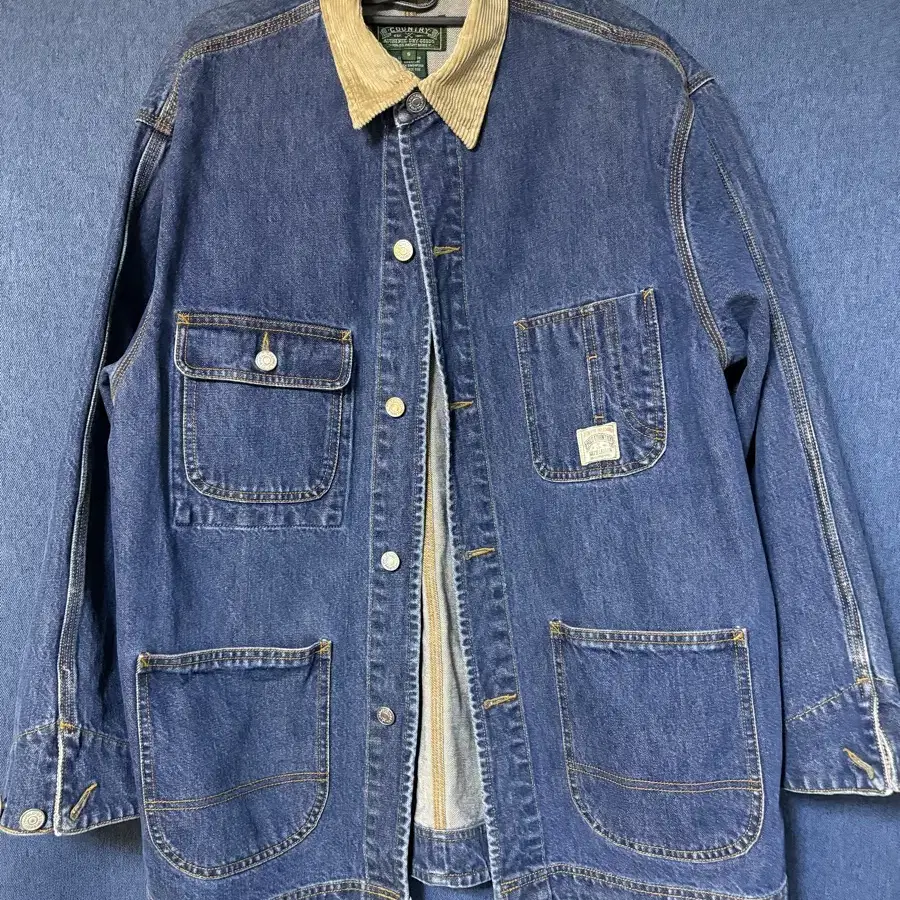 polo country denim chore jacket