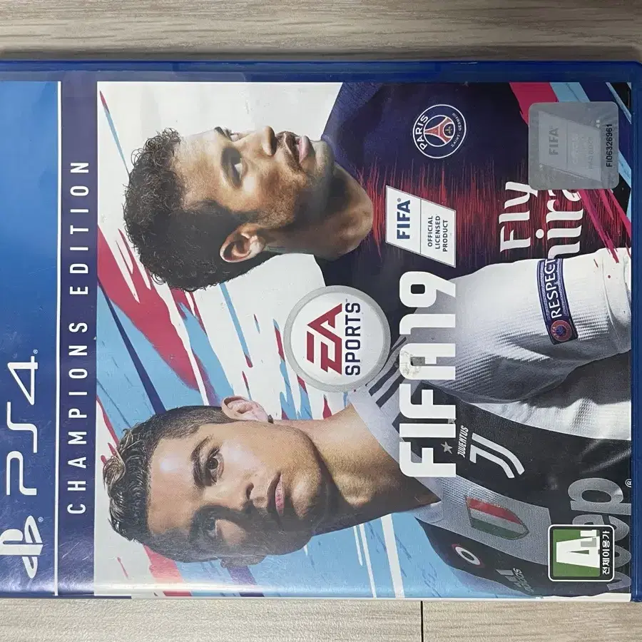 PS4 FIFA 19 게임 타이틀 플스4