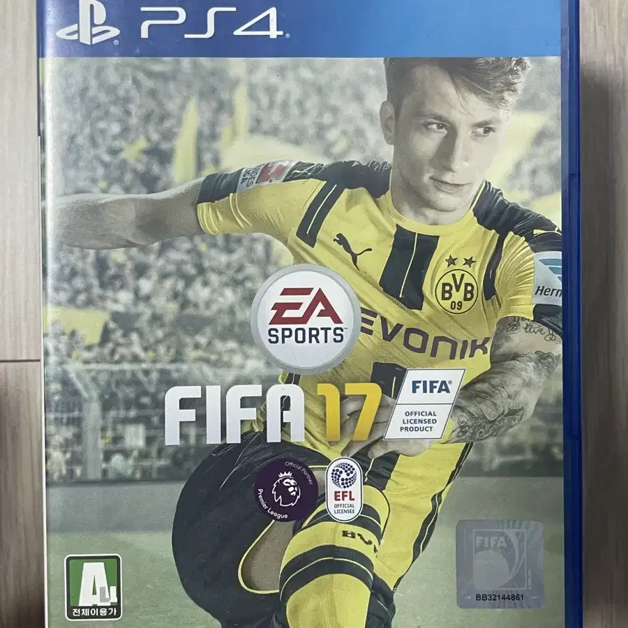 PS4 FIFA 17 게임 타이틀 플스4